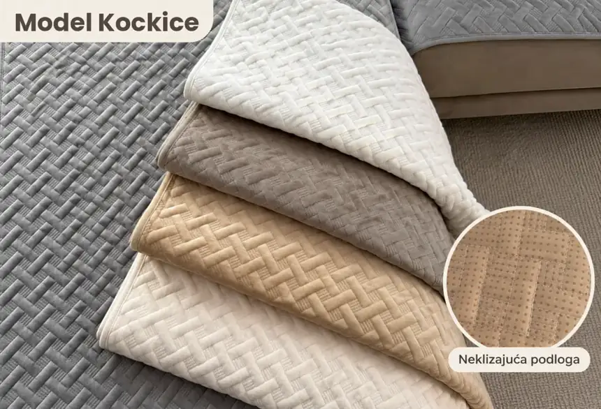 Prostirka za namještaj Model Kockice